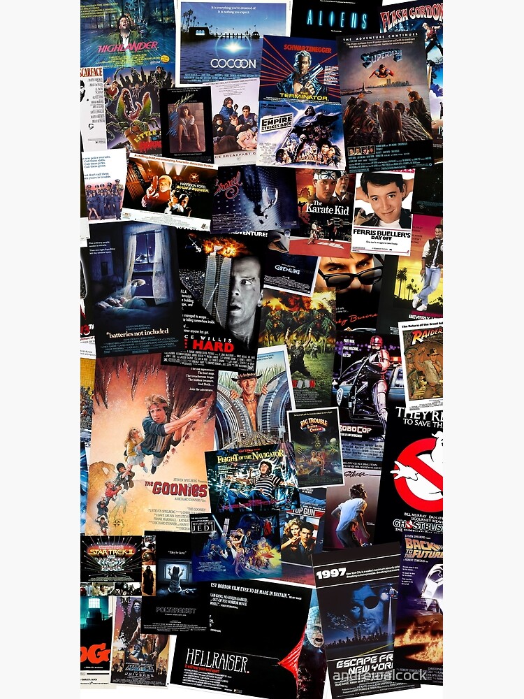 1980s Movie Posters by andrewalcock