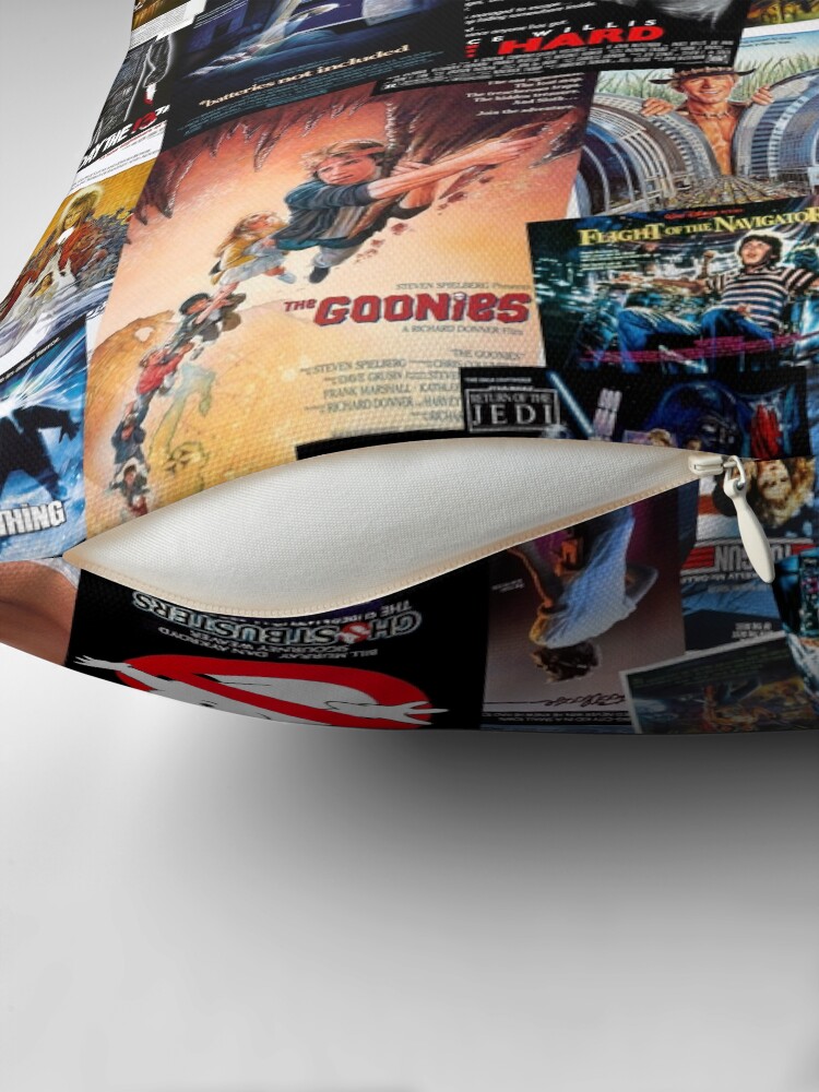 Thumbnail 2 of 4, Pillow, 1980s Movie Posters designed and sold by andrewalcock.