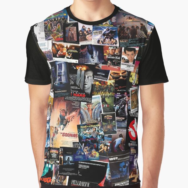 1980s Movie Posters Graphic T-Shirt