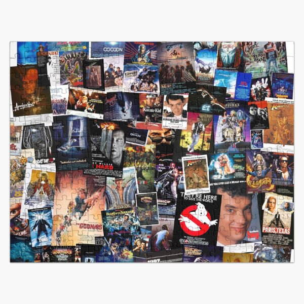 Vista previa del artículo con la obra «Carteles de cine de la década de 1980», diseñado y vendido por andrewalcock.