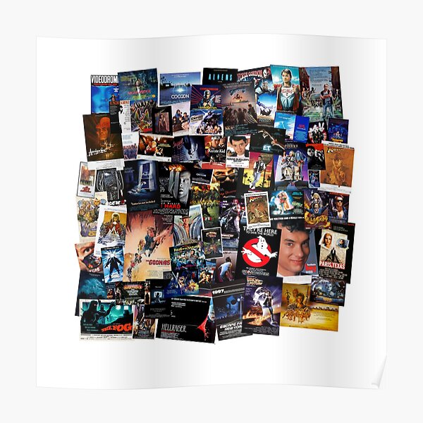 1980s Movie Posters Poster