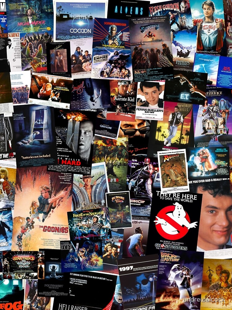 1980s Movie Posters by andrewalcock