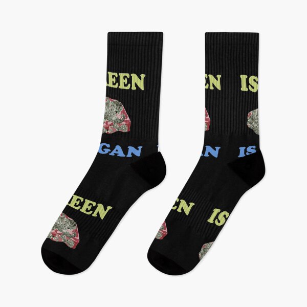 Item preview, Is Green - Is Vegan - Anti Vegan designed and sold by DELMEO.