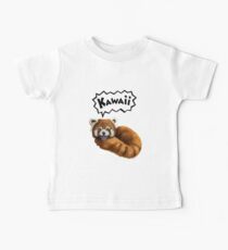 Cute Kawaii Red Panda Baby Tee