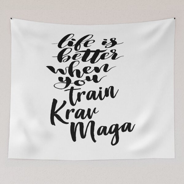 Item preview, Life Is Better When You Train Krav Maga designed and sold by ProjectX23.