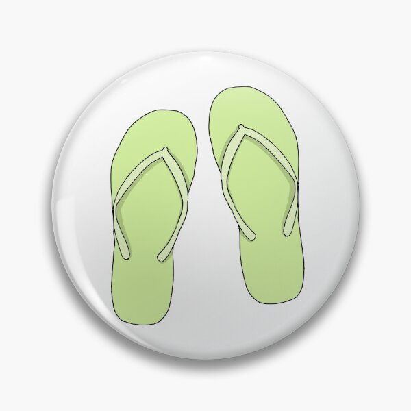 Item preview, Pastel green Flip flops designed and sold by L-art.