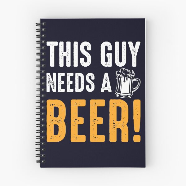 Item preview, This Guy Needs A Beer Funny Drinking designed and sold by mmos.