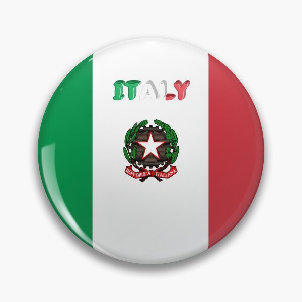 Artikelvorschau, Italienisches Flaggenemblem entworfen und verkauft von P-I-R.