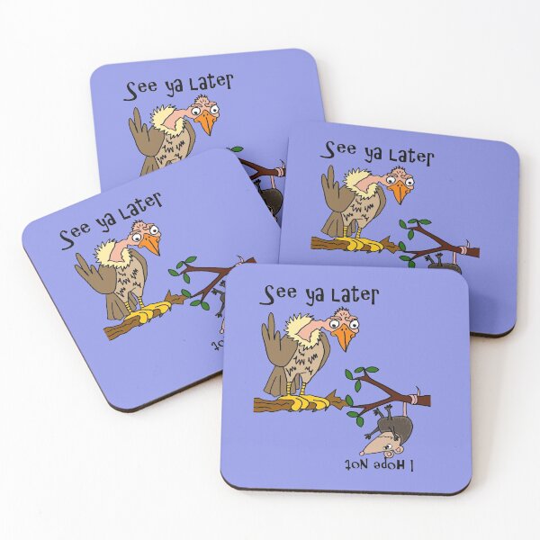 Item preview, Funny Old Buzzard Talking to Possum Satire designed and sold by Nature's Fancy.