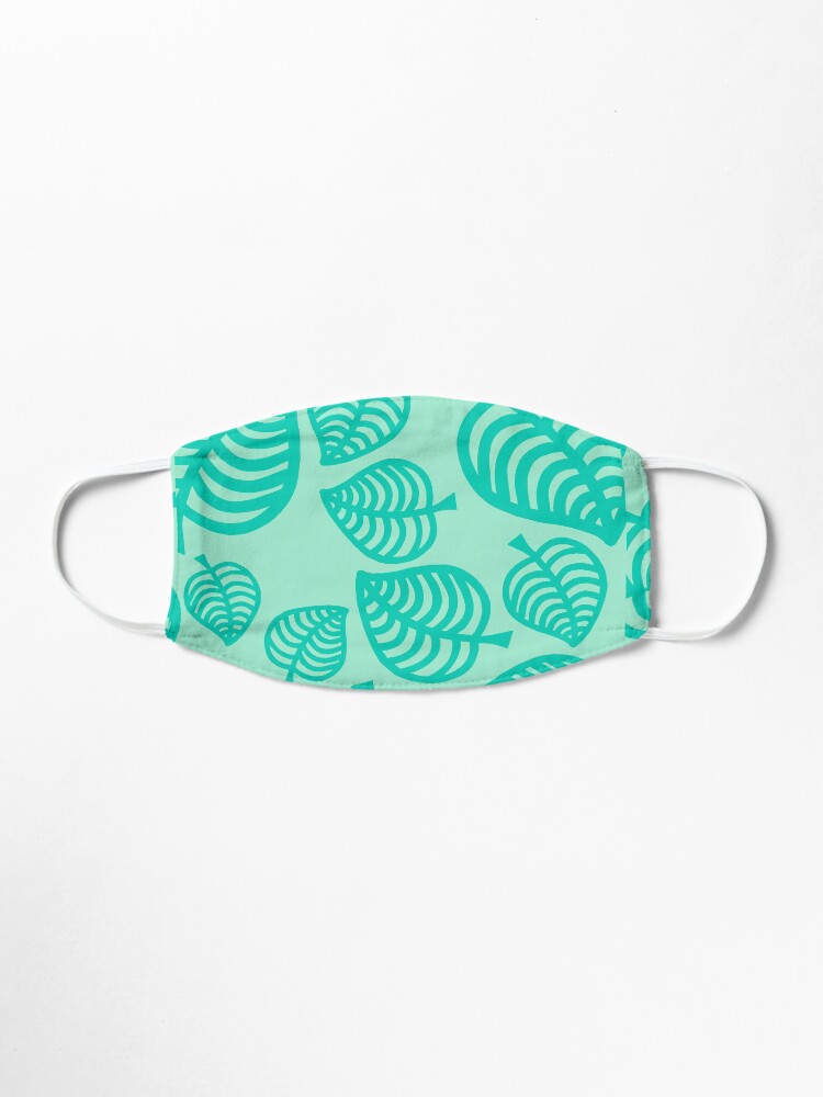 Acnh Leaf Pattern Mask By Vanessavalenz Redbubble