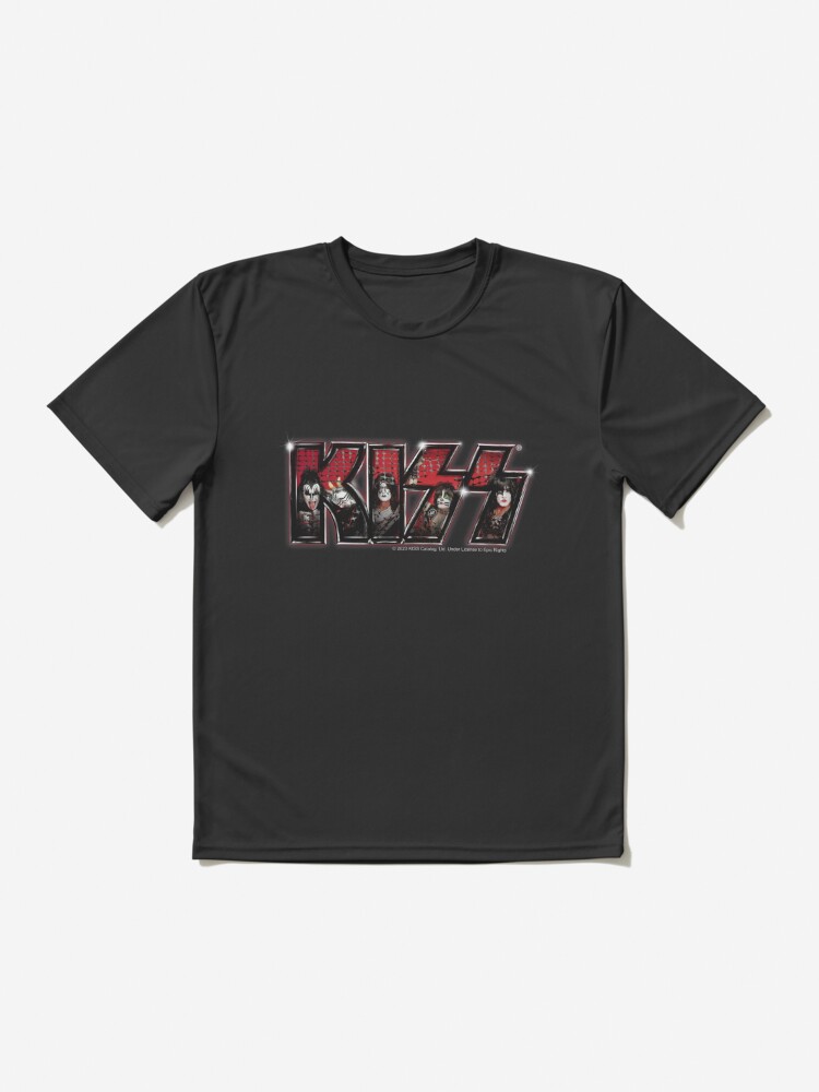 KISS ® rock music band - Logo Red and Black