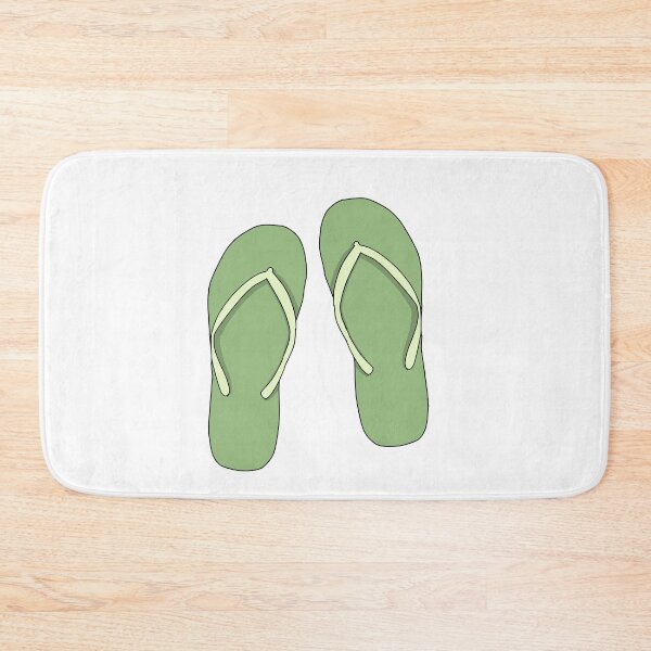Item preview, Pastel green Flip flops designed and sold by L-art.