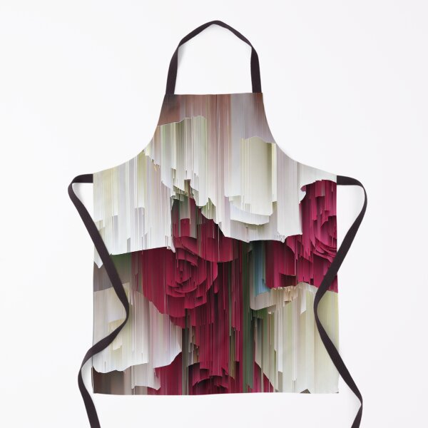 Item preview, Glitched White and Red Roses designed and sold by JillyBeanDesign.