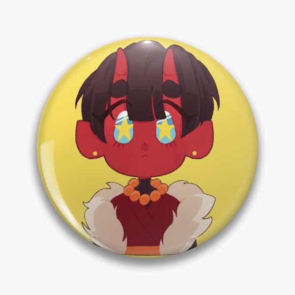 Item preview, Red Oni sticker designed and sold by Mimi2399.