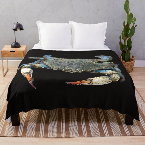 Item preview, Blue Crab Color Print  designed and sold by designsasstultd.