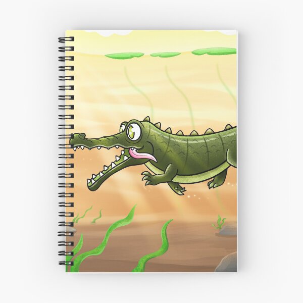 Item preview, fondo de pantalla de dibujos animados de cocodrilo designed and sold by Steven van Horick.