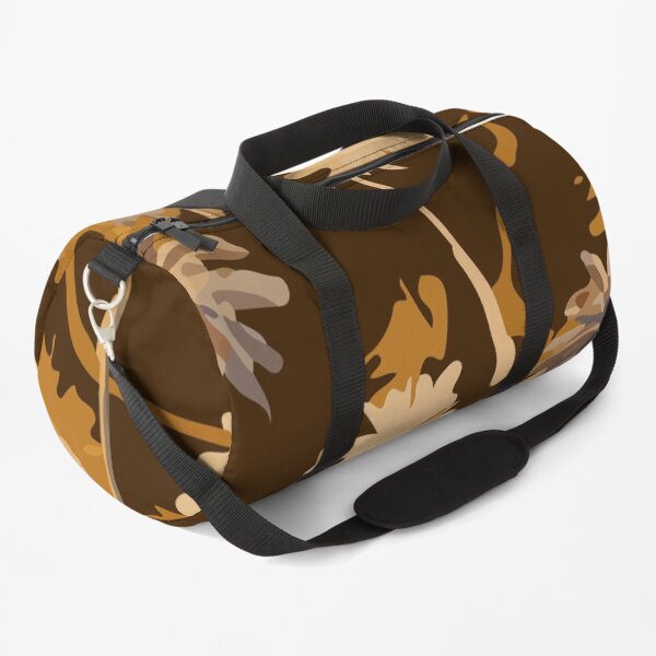 Stylish Retro Tropical Plam Tree Layer Sailor Rope Texture Summer Mood Duffle Bag