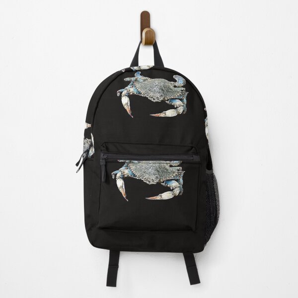 Item preview, Blue Crab White Alternate Print designed and sold by designsasstultd.
