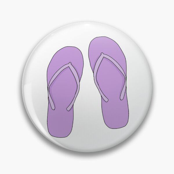 Item preview, Pastel purple Flip flops designed and sold by L-art.