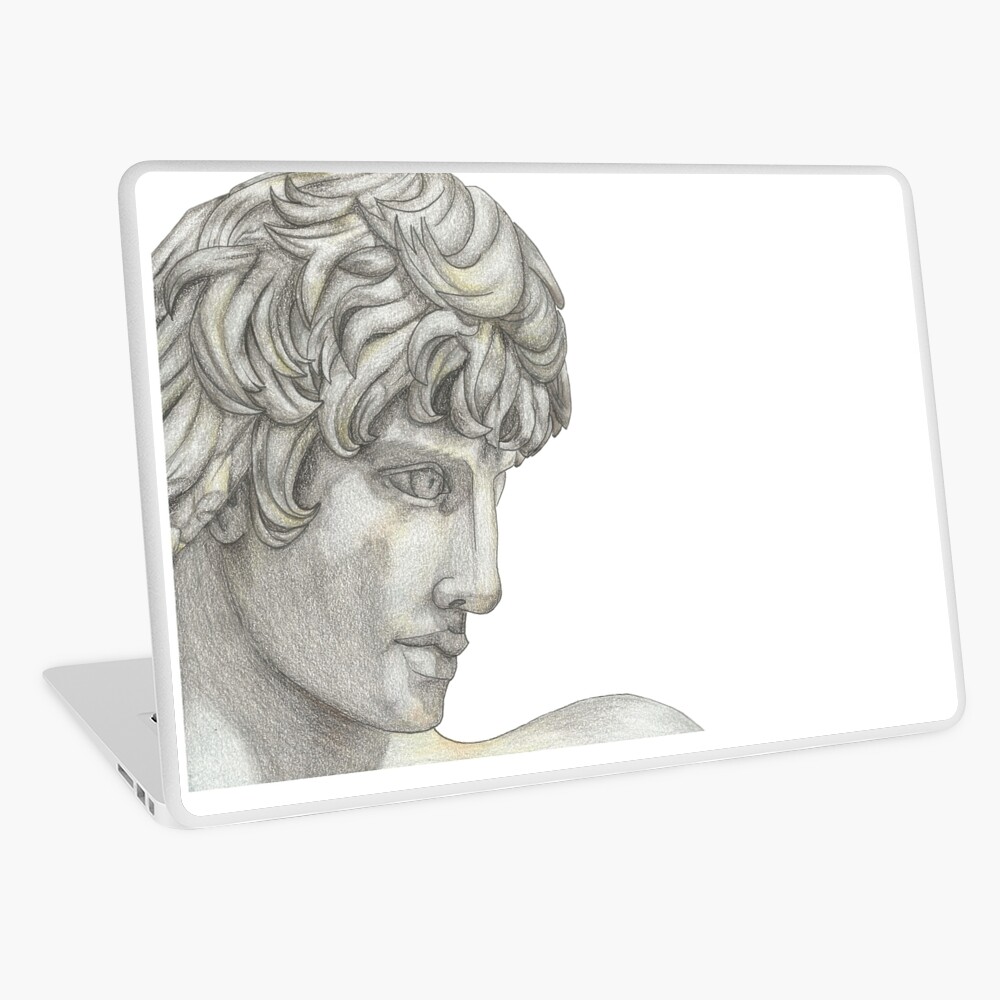 greek statue bust laptop skin by idkfanfiction redbubble greek statue bust laptop skin by idkfanfiction redbubble