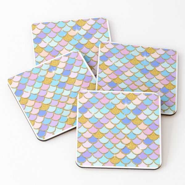 Item preview, glitter mermaid scales  designed and sold by TopDesignArt.