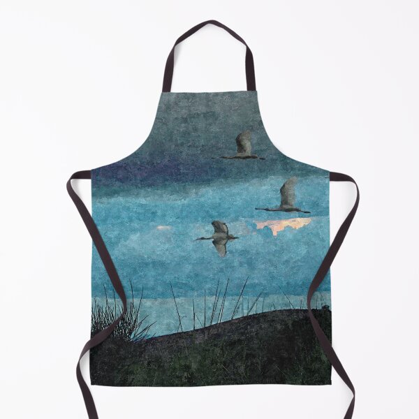 Item preview, Flock Flamingos Flying Seaside Coast designed and sold by Anna Lemos.