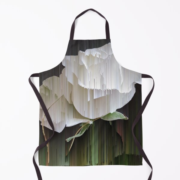 Item preview, Glitched White Rose designed and sold by JillyBeanDesign.