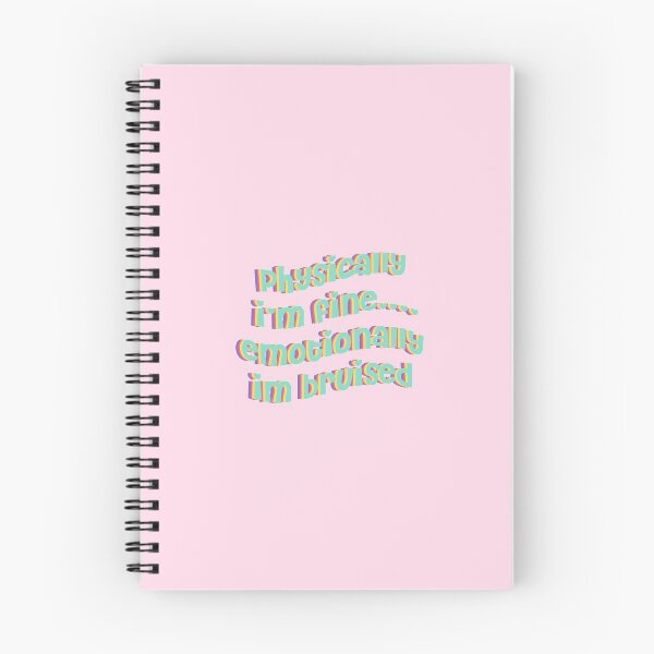 Item preview, physically im fine emotionally im bruised designed and sold by Ella3627.