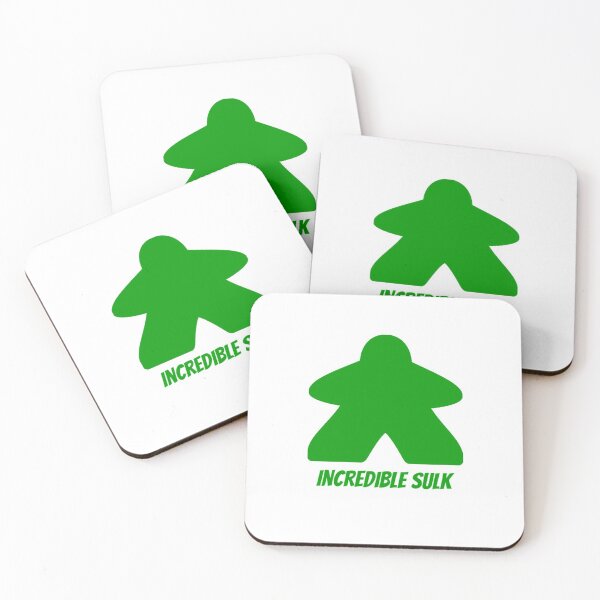 Item preview, Green Incredible Sulk Tabletop Board Game Playing Piece Person designed and sold by WibbleDesign.