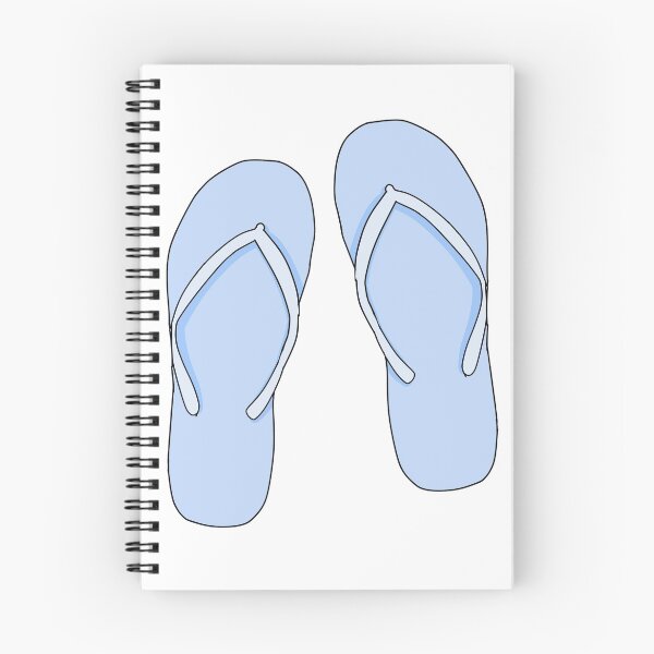 Item preview, Pastel light blue Flip flops designed and sold by L-art.