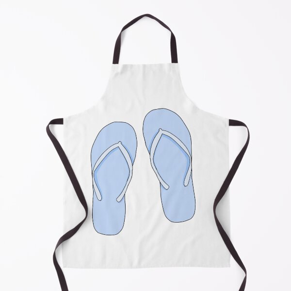 Item preview, Pastel light blue Flip flops designed and sold by L-art.