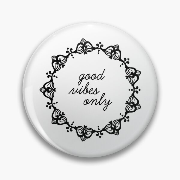 Item preview, Good Vibes Only Mandala Print Design GC-092-01 designed and sold by GraphicCharms.