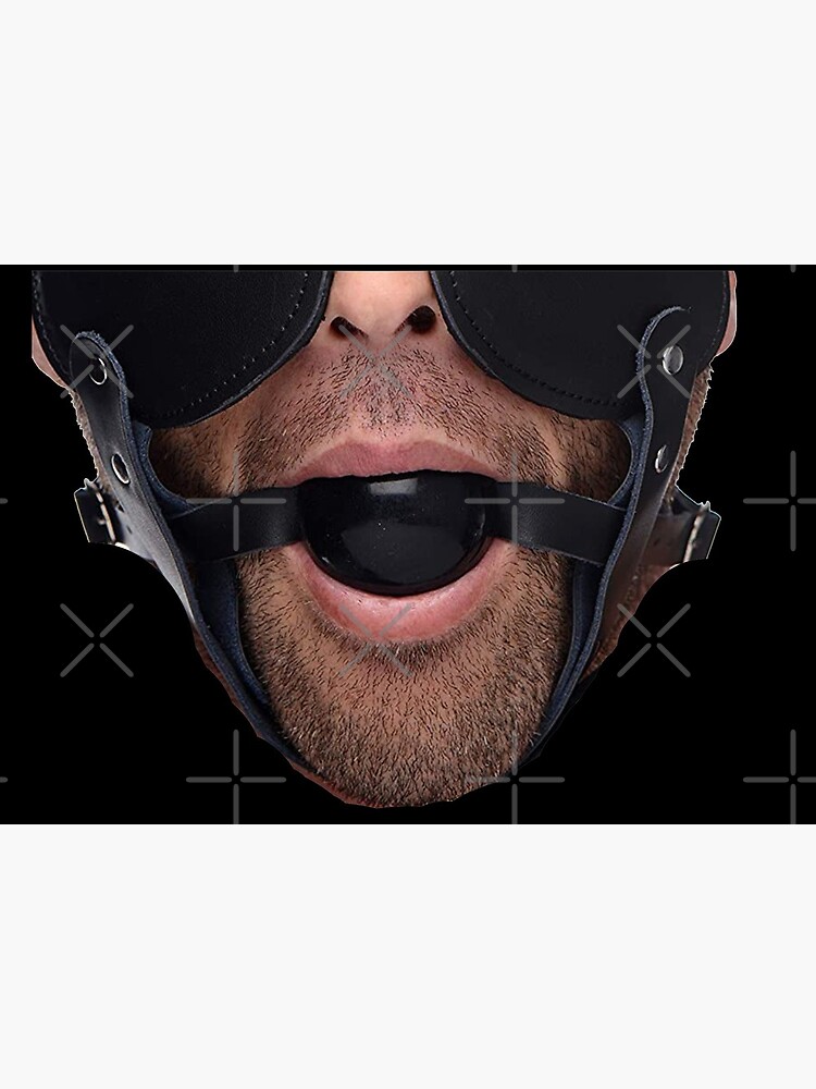 Under Cover Ball Gag Face Mask