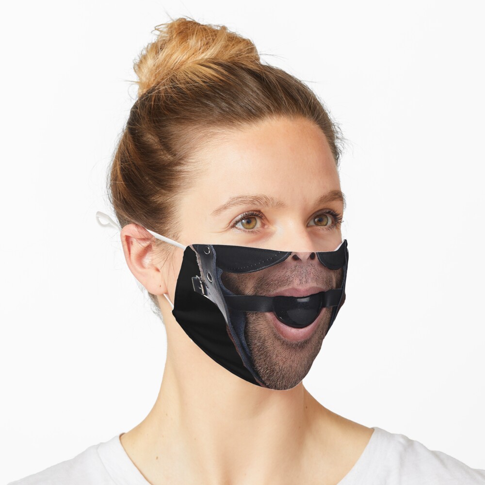 Ball Gag Facemask Mask