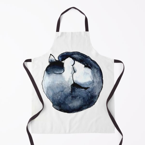 Item preview, Sleeping Cat Ink Drawing designed and sold by katy hawk.