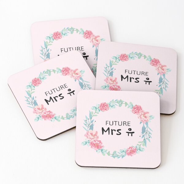 Item preview, Future Mrs Yoo (유) - Korean Engagement - Wedding Announcement designed and sold by nohstyle.