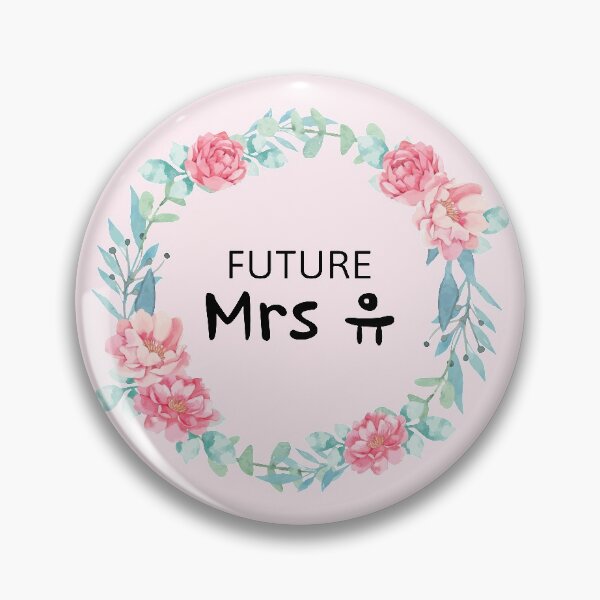 Item preview, Future Mrs Yoo (유) - Korean Engagement - Wedding Announcement designed and sold by nohstyle.