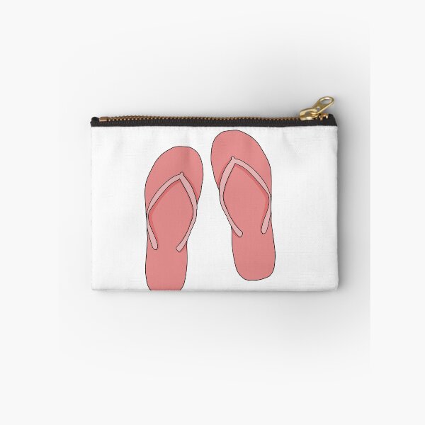 Item preview, Pastel dark red Flip flops designed and sold by L-art.