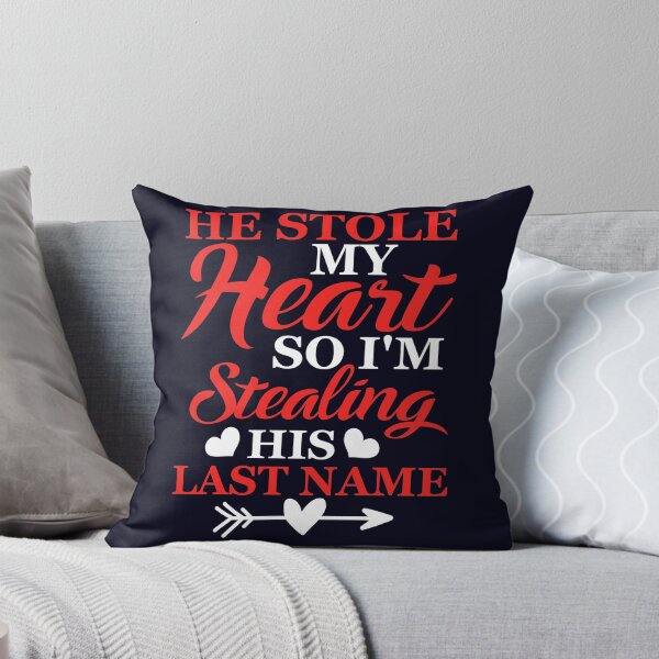 Item preview, He Stole My Heart So I'm Stealing His Last Name Love Engagement designed and sold by mmos.