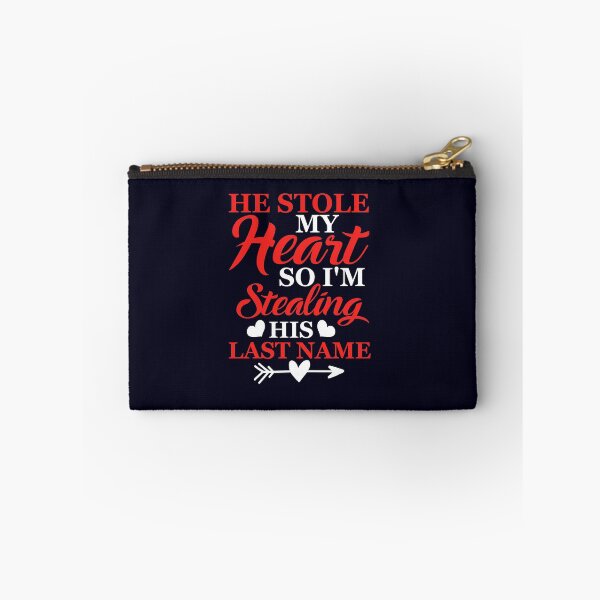 Item preview, He Stole My Heart So I'm Stealing His Last Name Love Engagement designed and sold by mmos.