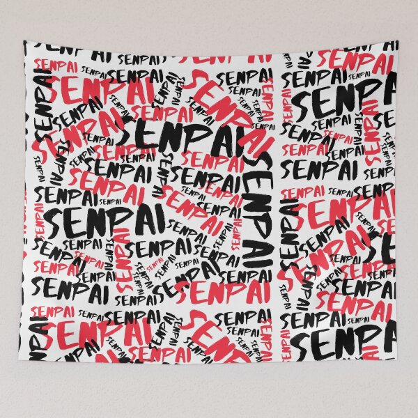 Item preview, Senpai Obsessed Print designed and sold by NeekPrints.