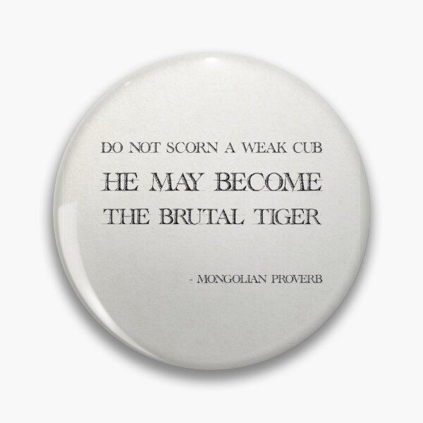 Item preview, Mongolian proverb designed and sold by TheGenesisArk.
