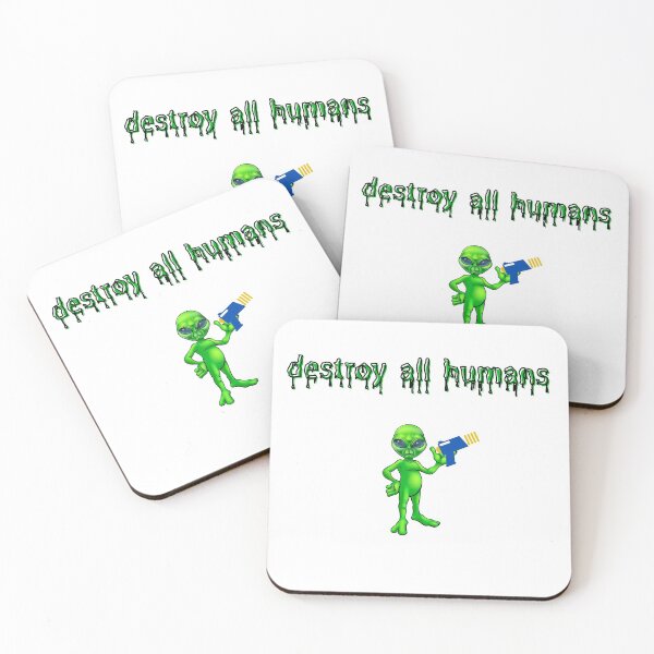 Item preview, Destroy all humans - Alien design designed and sold by AGDesignstore.