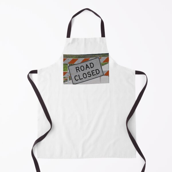 Item preview, Road Closed Sign On Road Barrier designed and sold by SEEphotos7171.