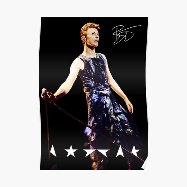 Bowie Signature Series '95 Póster