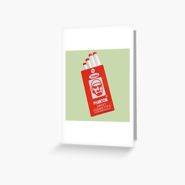 sweet cigarette cards Phantom Cigarettes