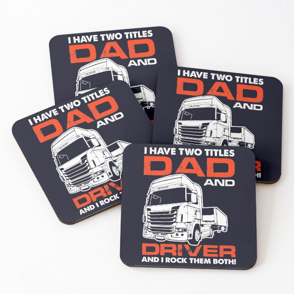 Item preview, Dad And Driver Rock Them Both! Trucker Dad designed and sold by mmos.