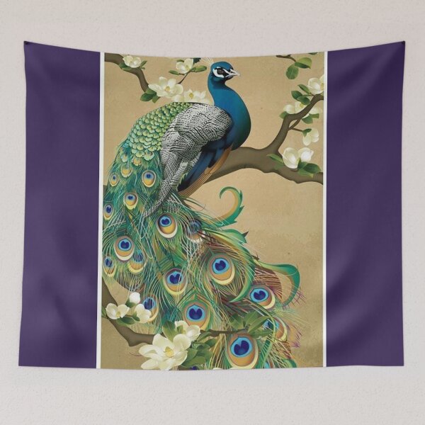 Item preview, Peacock bird/abstract art designed and sold by Mubaraka A.
