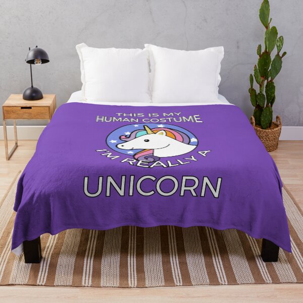 Item preview, This Is My Human Costume - Unicorn Edition II designed and sold by Lemon Pepper.