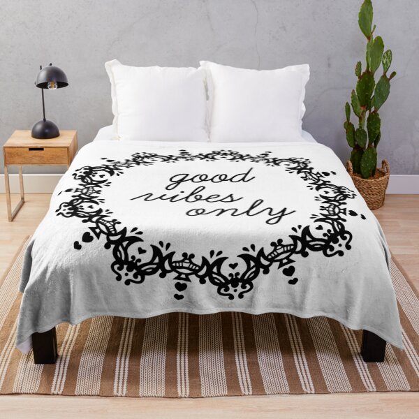Item preview, "Good Vibes Only" Mandala Print Design GC-092-03 designed and sold by GraphicCharms.